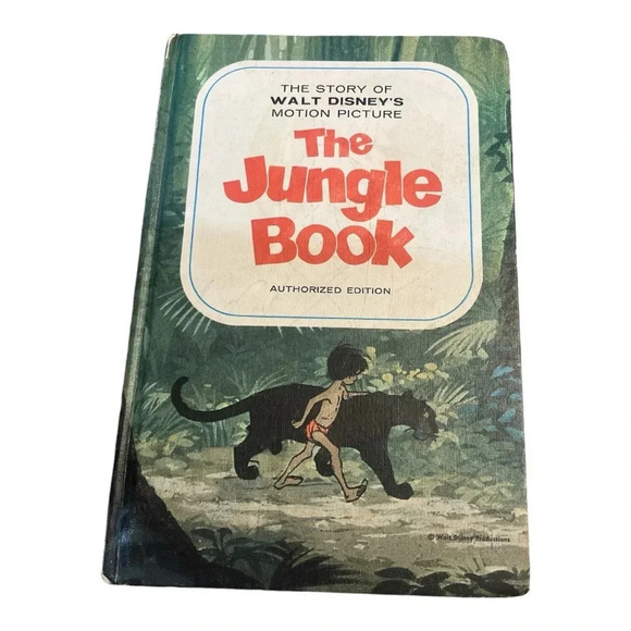 Vintage 1967 The Jungle Book 📕 The Story of Walt Disney’s Motion Picture - Picture 1 of 5